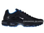 605112-028 Nike Air Max Plus TN 1 Black/Metallic Silver- Soar-White