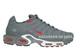 604133-080 Nike Air Max Plus TN 1 Cool Grey/Challenge Red-Black