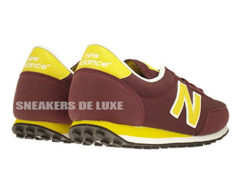 New Balance U410NYB 410 Burgundy / Yellow