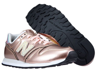 New Balance WL373GA2 Rose Gold with White