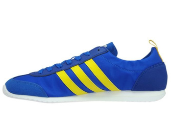 BB9679 adidas NEO VS Jog Blue/Eqt Yellow/Collegiate Royal 