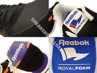 M46196 Reebok Royal CL Jogger BlackCoral/Violet/White