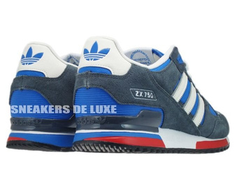 Q35490 Adidas ZX 750 Originals Air Force Blue/Legancy/Lead 