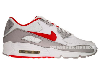 Nike Air Max 90 White/Team Orange-Neutral Grey 309299-121