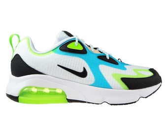 Nike Air Max 200 SE CJ0575-101 White/Black-Electric Green