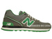 ML574SJG New Balance 574 Green "Stadium Jacket"