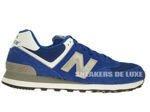 ML574SGB New Balance 574 Blue Grey