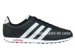 AW5055 adidas neo V Racer Core Black/Metallic Silver/Power Red