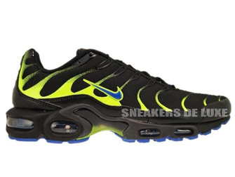 604133-083 Nike Air Max Plus TN 1 Black/Blue Spark-Volt-Anthracite