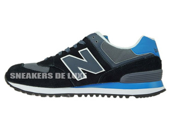 New Balance ML574CPU Black / Grey / Blue