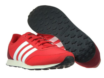 BC0108 adidas V Racer 2.0 NEO Scarlet/Ftwr White/Collegiate Burgundy