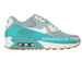 616730-032 Nike Air Max 90 Wolf Grey / Barely Green - Washed Teal