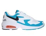 Nike Air Max2 Light AO1741-100 White/Black-Blue Lagoon