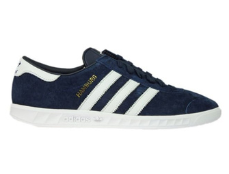 S74838 adidas Hamburg Collegiate Navy/White/Gold Metallic 