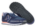 New Balance WL373GN Navy with Black & Pink