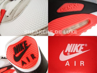 Nike Air Max 90 White/Cement Grey-Infrared-Black 325018-107