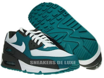 Nike Air Max 90 White/Midnight Fog-Lush Teal 325018-059