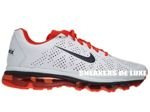 Nike Air Max 2011+ LeatherWhite Anthracite/Team-Orange 456325-102