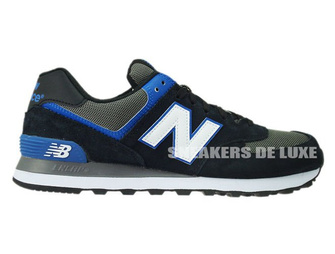 ML574AAB New Balance Black / White / Blue