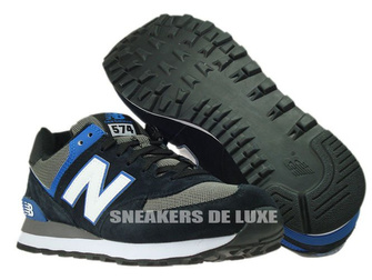 ML574AAB New Balance Black / White / Blue