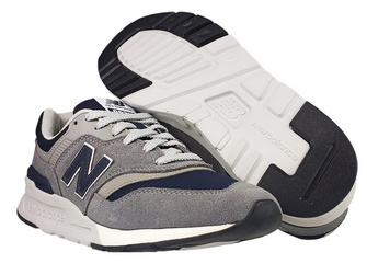 New Balance CM997HAX Castlerock with Natural Indigo