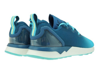 S79056 adidas ZX Flux ADV Asymmetrical Blue Glow/Mineral 