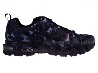 336155-001 Nike Tuned X 10 Nightfade Black/Black-Flint Grey