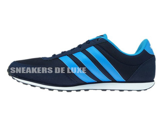 AW5053 adidas neo V Racer Collegiate Navy/Solar Blue /Footwear White