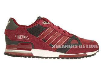 Adidas zx 750 maroon online