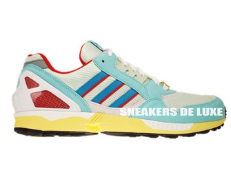 G97754  Adidas ZX 9000 OG Torsion Hydra/Turquoise/Poppy