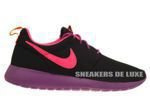 599729-007 Nike Rosherun Black/PInk Power-Bold Berry-Total Orange