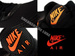 Nike Air Max 90 Premium Black/Total Orange 333888-004