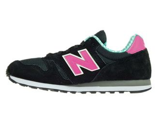 New Balance WL373WPG Black / Pink / Green