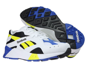 CN7840 Reebok Aztrek White / Black / Cobalt / Yellow