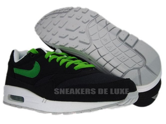 Nike Air Max 1 Black/Victory Green-White-Red 308866-020