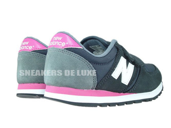 New Balance KE420GEY Black / White / Pink