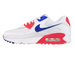 Nike Air Max 90 CT1039-100 White/Racer Blue-Flash Crimson