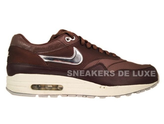 Nike Air Max 1 Premium SP Dark Oak/Metallic Silver-Light Bone 314252-201