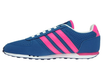 B74492 adidas City Racer W Core Blue/Shock Pink/Mystery Blue