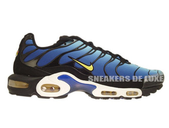 604133-475 Nike Air Max Plus TN 1 Hyper Blue/Chamois-Black-Sky Blue