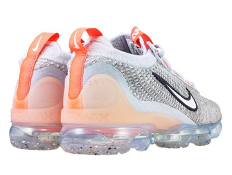 Nike Air VaporMax 2021 Flyknit DB1550-002 Grey Fog/White-Bright Mango