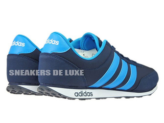 AW5053 adidas neo V Racer Collegiate Navy/Solar Blue /Footwear White