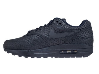 Nike Air Max 1 Premium 454746-014 Black/Black-Anthracite