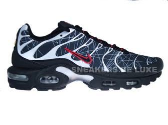 604133-903 Nike Air Max Plus TN 1 Black/Black-Comet Red