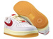 Nike Air Force 1 '07 FN3493 100 White/Gym Red-Alabaster