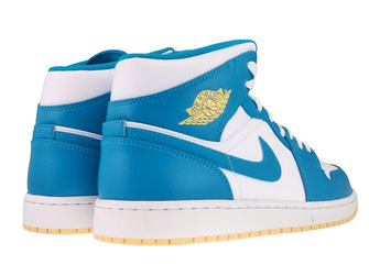 Nike Air Jordan 1 Mid DQ8426-400 Aquatone/Celestial Gold-White