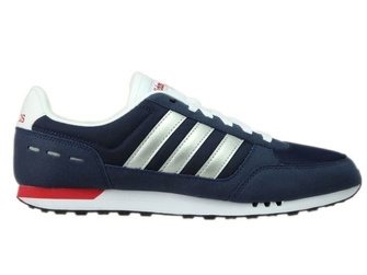 F99330 adidas NEO City Racer Collegiate Navy Matte Silver Power Red