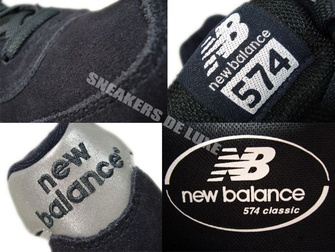 New Balance ML574CPN 574 Black/Silver