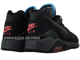 Nike Air Max 180 Black/Dark Grey–Alarming Red–Chlorine Blue 310155-005