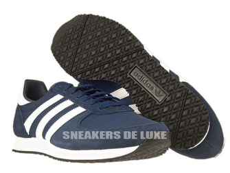 S79201 adidas ZX Racer Collegiate Navy / Ftwr White / Core Black